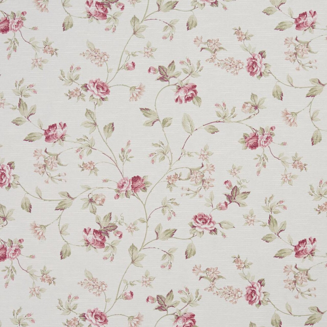 1 Yard Red & Green Heavy Duty Cotton Polyester Blend Upholstery Fabric Stain Resistant Durable 54 Inches Wide